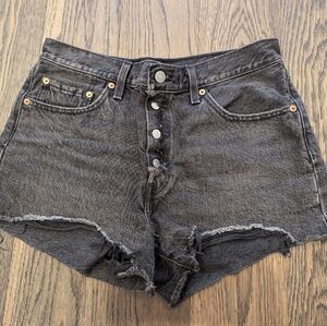 Levi's 501 original fit high-rise denim shorts